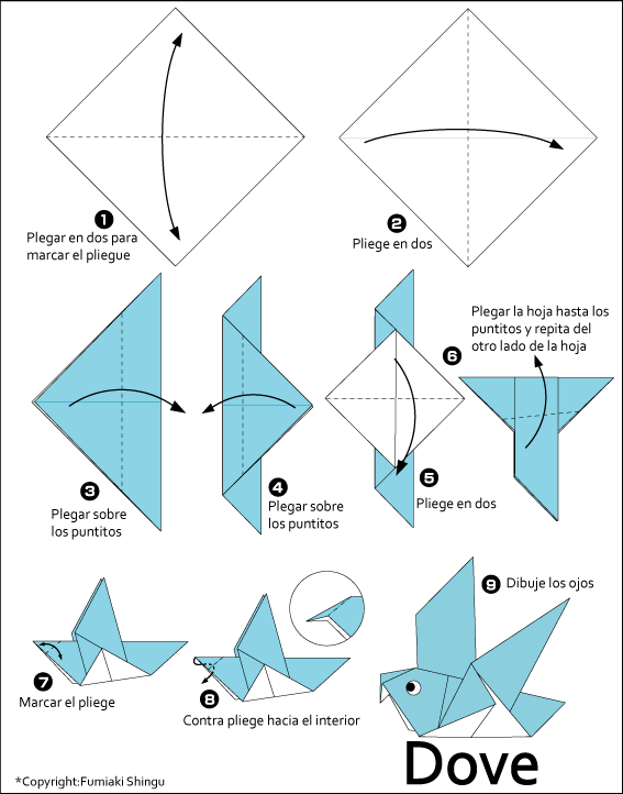 Origami Dove